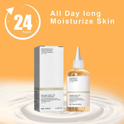 Ordinary Acid Toning Solution, Acid 7% Toner, Sour 7% Toning, Keep The Skin Moist, For Women All Skin Types (100ml*2Pcs)