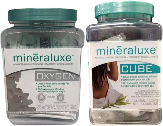 Dazzle Mineraluxe Weekly Spa and Hot Tub Care System (no sanitizer included)