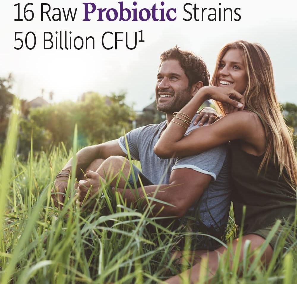 Garden of Life – Dr. Formulated Probiotics Mood+ | Manages Digestive Health & Symptoms of Chronic Stress | 50 Billion CFU + 16 Probiotic Strains | Includes Organic Ashwagandha and Blueberries