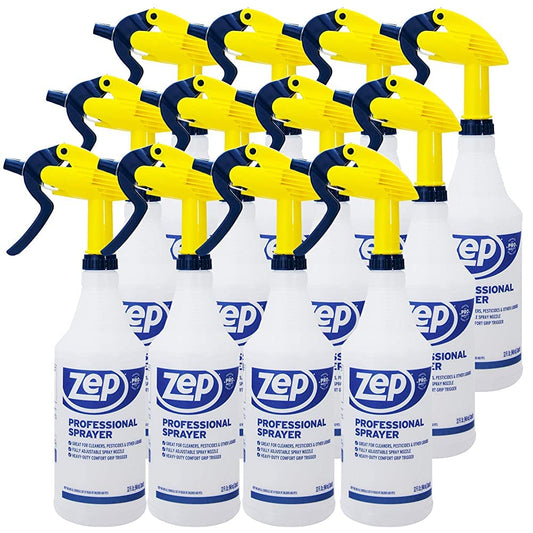 Zep HDPRO36 Professional Sprayer Bottle 32 Ounces, 32 oz, 32 Fl Oz
