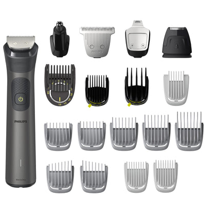 Philips Multigroom Series 3000 Cordless with 10 Trimming Accessories, Lithium-Ion and Storage Bag, MG3750/10