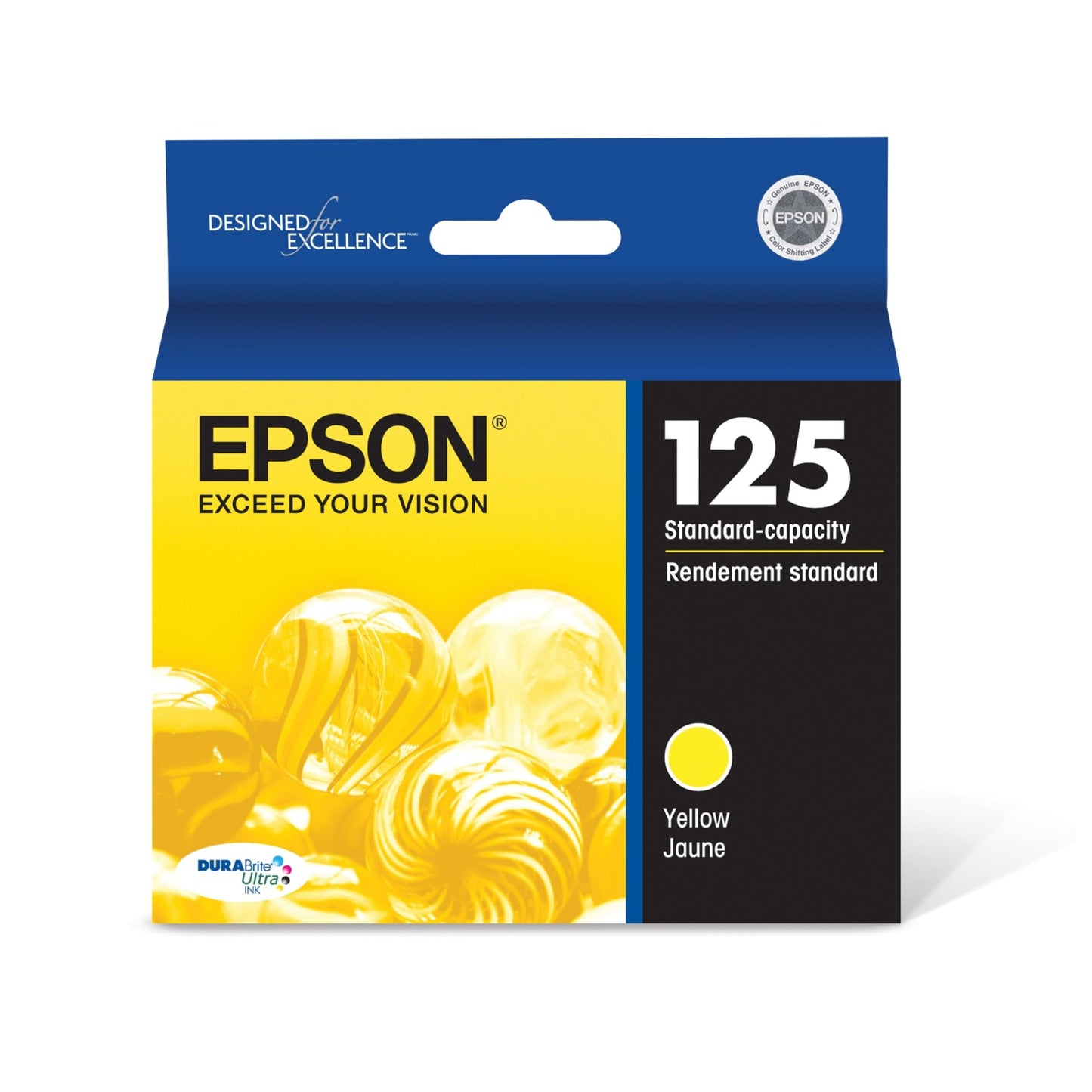 Epson 125 Ink Cartridge, Black and Colour Combo Pack (T125120)