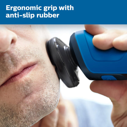 Philips Electric Shaver Series 5000, Wet & Dry with Charging Stand, S5898/25