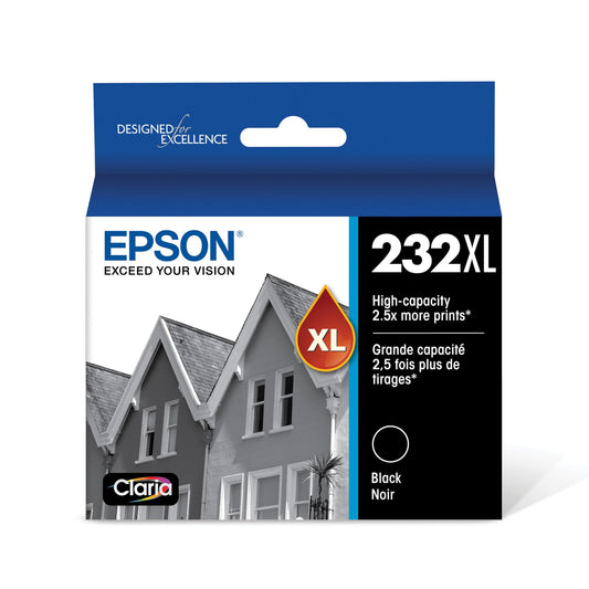 Epson T232 Black Ink Cartridge, High Capacity