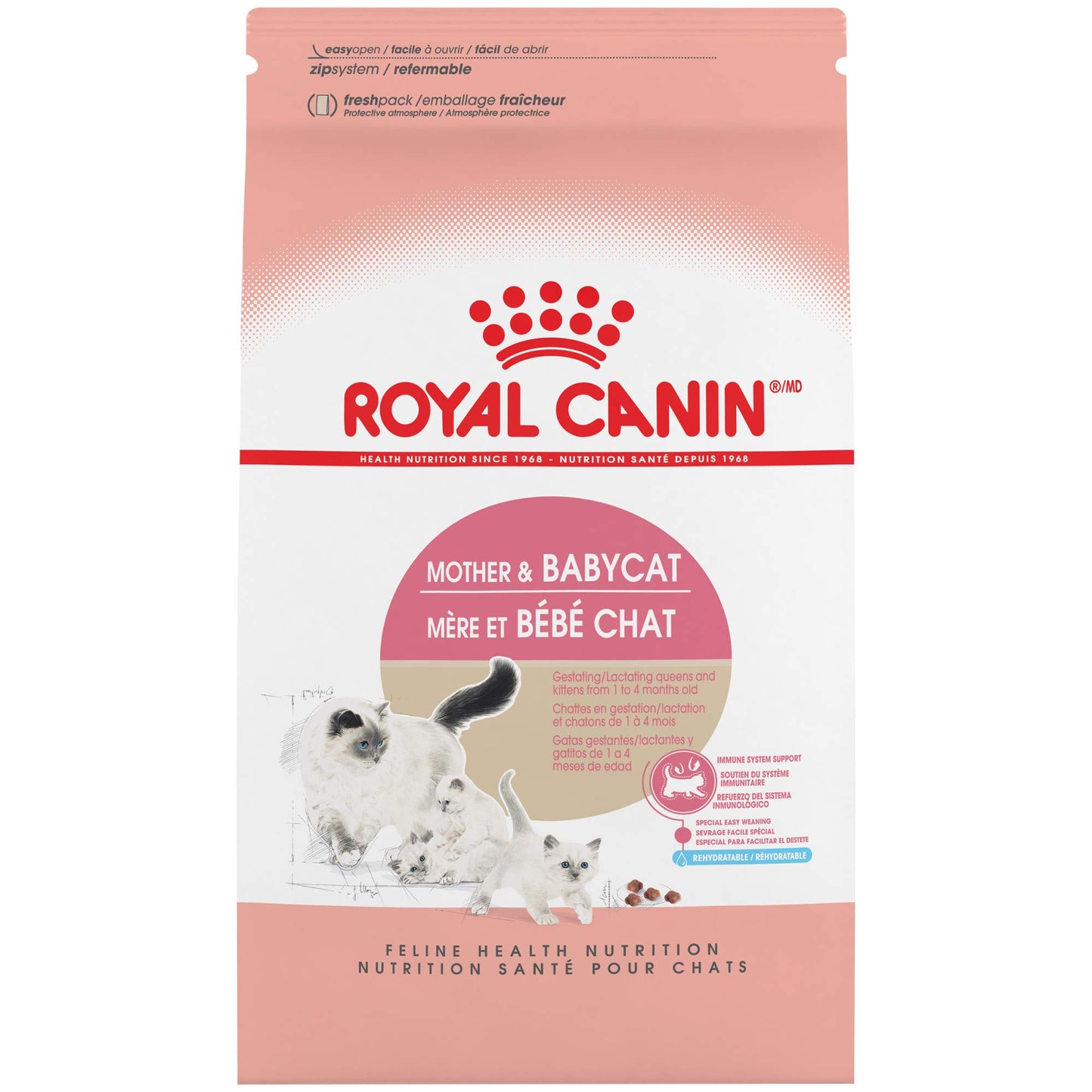 ROYAL CANIN Feline Health Nutrition Mother & Babycat Dry cat Food, 3.5-Pound
