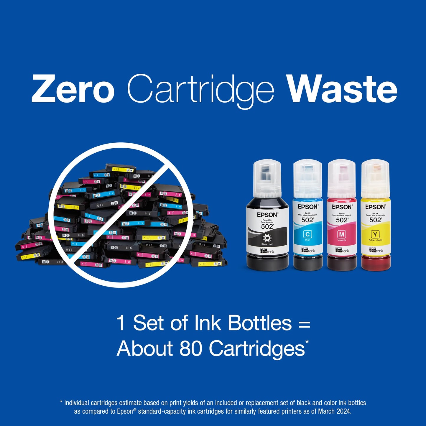 Epson 502 EcoTank Auto-Stop Ink Bottle, Black (T502120) pack of 1