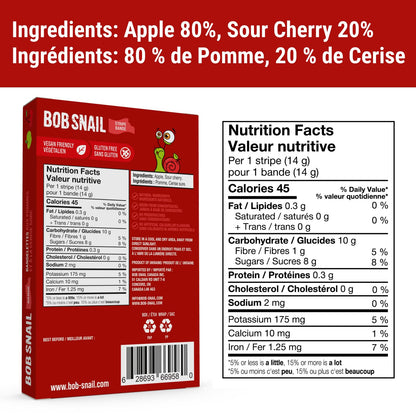 Bob Snail Fruit Leather Sweet & Sour Family Pack - Nut free fruit Roll Ups with Dried Mango,Sour Cherry & Blackcurrant, Candy box Fruit Snacks, All Natural Healthy Snacks for kids, Sugar Free sour Candy, 42 pcs Pack / 588 gram candy bulk (Exotic Mix)