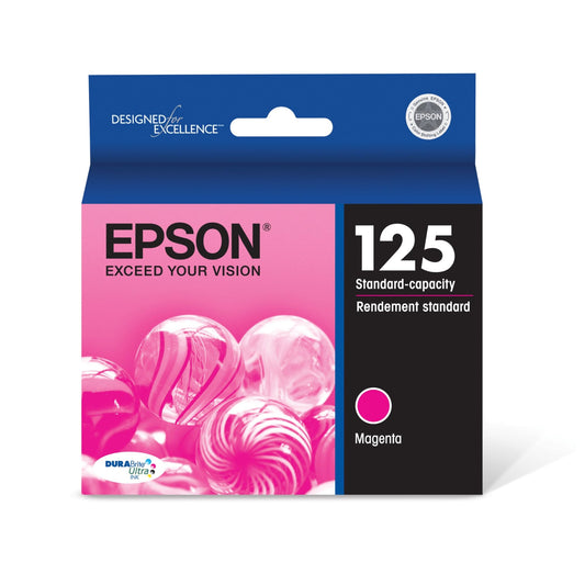 Epson 125 Ink Cartridge, Black and Colour Combo Pack (T125120)