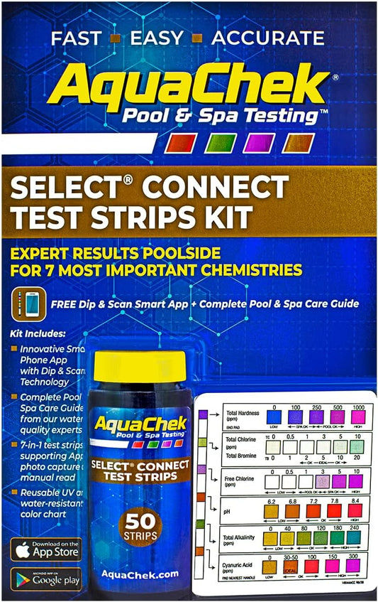 AquaChek 541604A Select Kit Test Strip for Swimming Pools