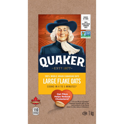 Quaker One Minute Oats, 900 g