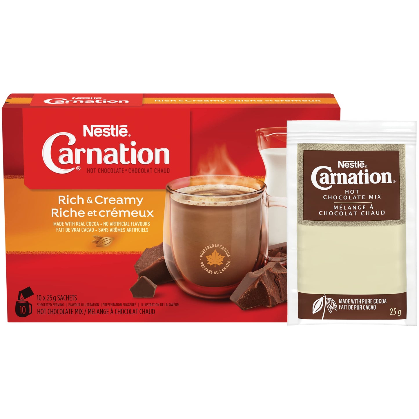 CARNATION Nestle Rich and Creamy Hot Chocolate, 1.7 kg (Pack of 1), Imported from Canada}