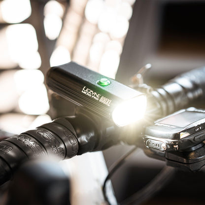 Lezyne Micro Drive Pro Bicycle Front Light, White LED, Road, Mountain, Gravel Bike, USB Rechargeable