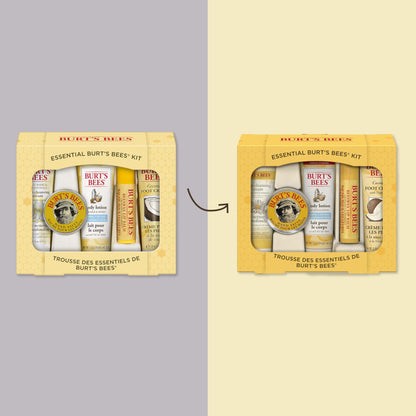Burt's Bees Kissable Colour Gift Set, Warm Collection, 3 Lip Shimmers in Peony, Rhubarb and Fig