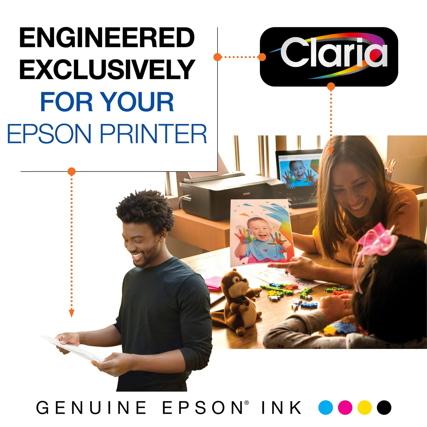 Epson T232 Black Ink Cartridge, High Capacity