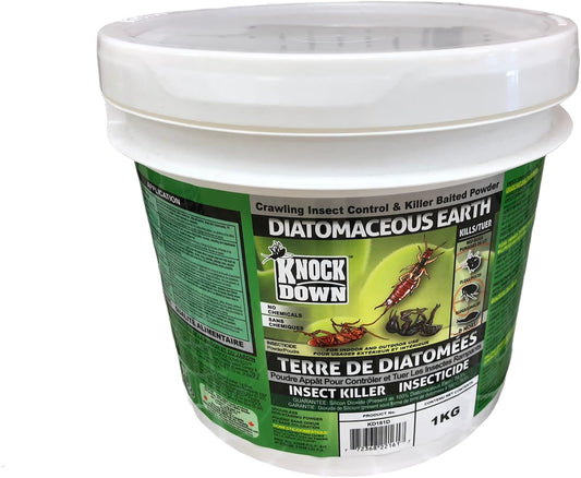 Diatomaceous Earth for Bed Bugs, Ants, Cockroaches and All Kind of Crawling Insects - KnockDown