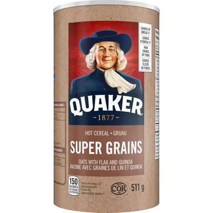 Quaker High Fibre Wild Berry Medley Instant Oatmeal, 8 Packets, 304g