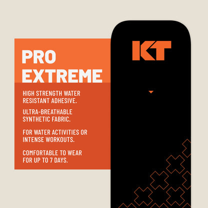 KT Tape PRO Extreme 20 Strip 10"Precut Titan Tan