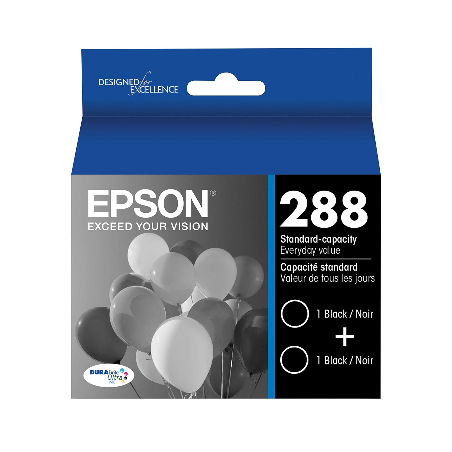 Epson 288 DURABrite Ultra Standard Capacity Cartridge Ink, Colour Combo Pack (T288520)