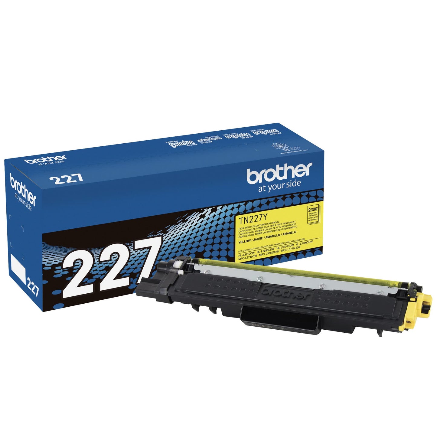 Brother TN227BK Laser Printer High Yield Toner Cartridge, Black TN227