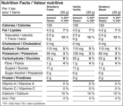 Quaker Yogurt Granola Bars Variety Pack, 30 Bars, 1.05 kg
