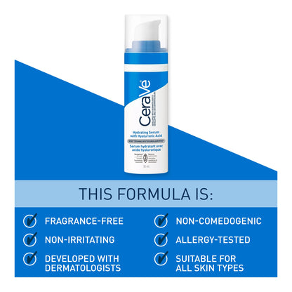 CeraVe Moisturizing Lotion, Daily Lightweight Lotion with Hyaluronic Acid & Ceramides for Women and Men. Suitable for Dry & Sensitive Skin, Fragrance-Free, Non-Comedogenic & Allergy Tested, 473 mL