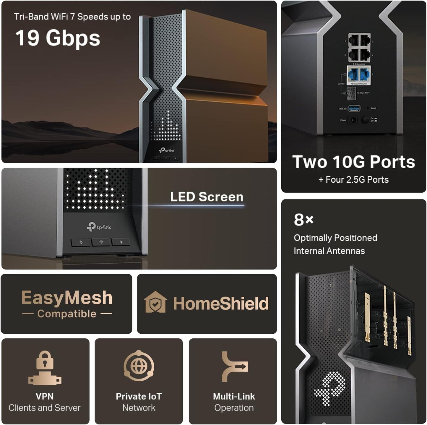 TP-Link AX1800 WiFi 6 Smart WiFi Router (Archer AX23) - Dual Band Gigabit Wireless Internet Router, OFDMA, Parental Controls, Long Range Coverage