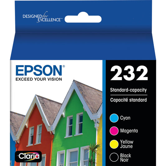 Epson T232 Black and Colour Combo Ink Cartridges, Standard Capacity