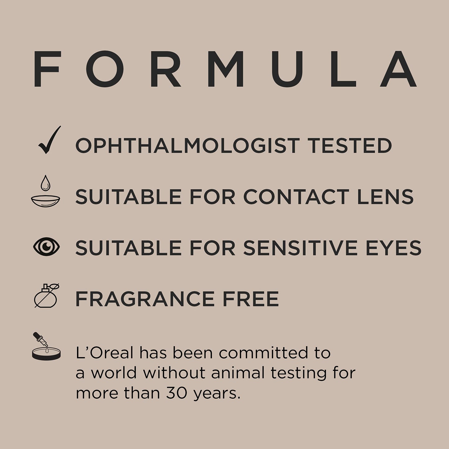 L’Oréal Paris Telescopic Mascara, Eyelash Lengthening Mascara, Unique Non-Clumping Formula, Delivers Intense Length, For Sensitive Eyes, Blackest Black, 8 ml