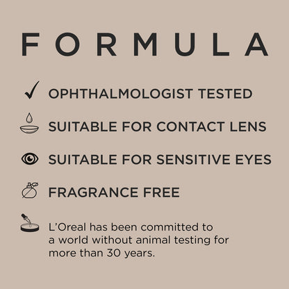 L’Oréal Paris Telescopic Mascara, Eyelash Lengthening Mascara, Unique Non-Clumping Formula, Delivers Intense Length, For Sensitive Eyes, Blackest Black, 8 ml