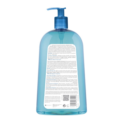 Bioderma - Atoderm Shower Gel Body Wash - Moisturizing Face and Body Cleanser for Normal to Dehydrated Sensitive Skin, 1lt