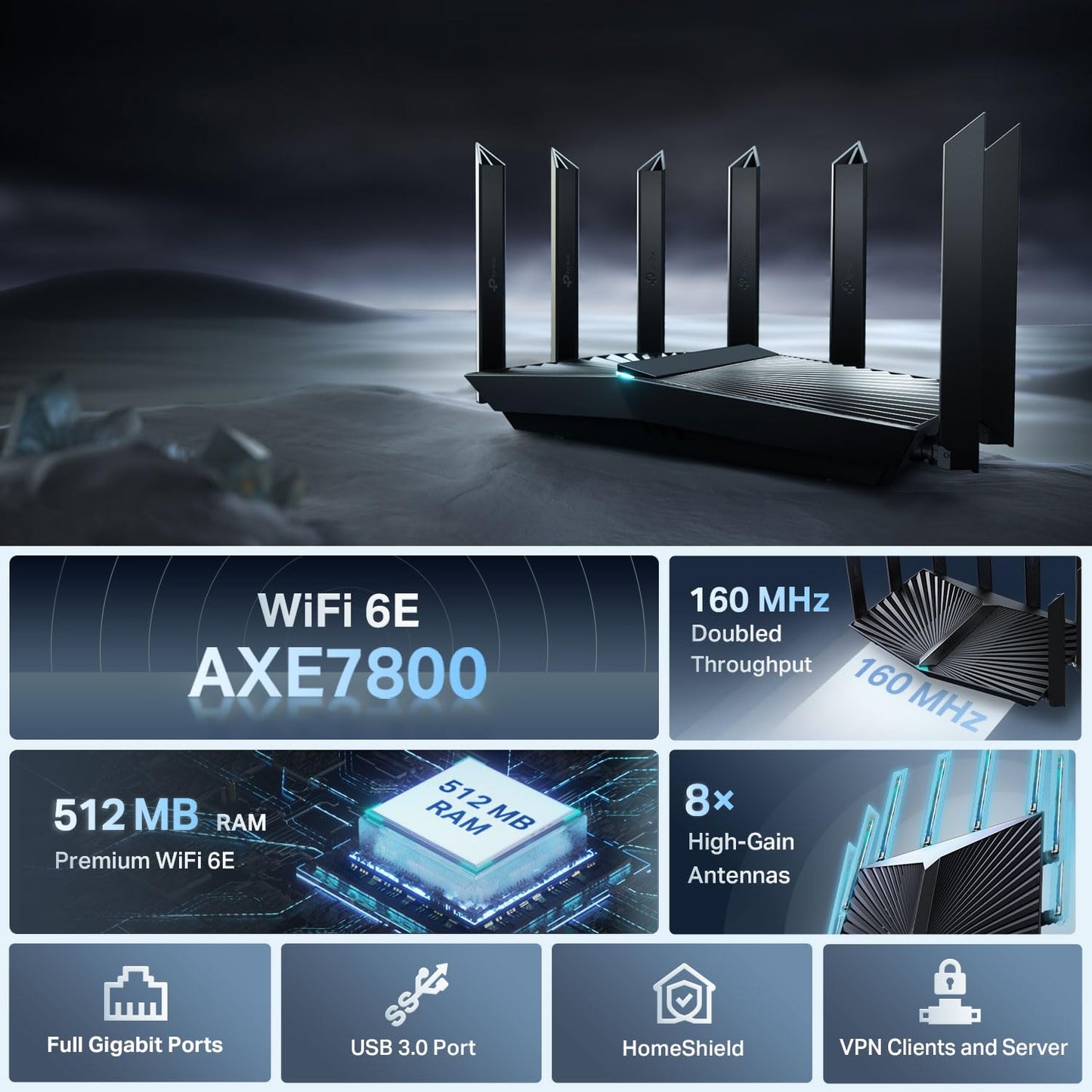 TP-Link AX1800 WiFi 6 Smart WiFi Router (Archer AX23) - Dual Band Gigabit Wireless Internet Router, OFDMA, Parental Controls, Long Range Coverage