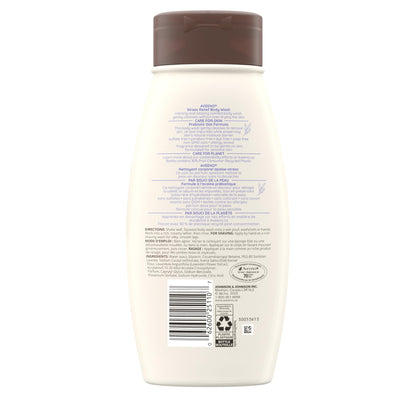 Aveeno Stress Relief Body Wash - Dry Skin, Colloidal Oatmeal, Ylang Ylang, Chamomile, Lavender Essential Oils, 975 mL (Packaging May Vary)