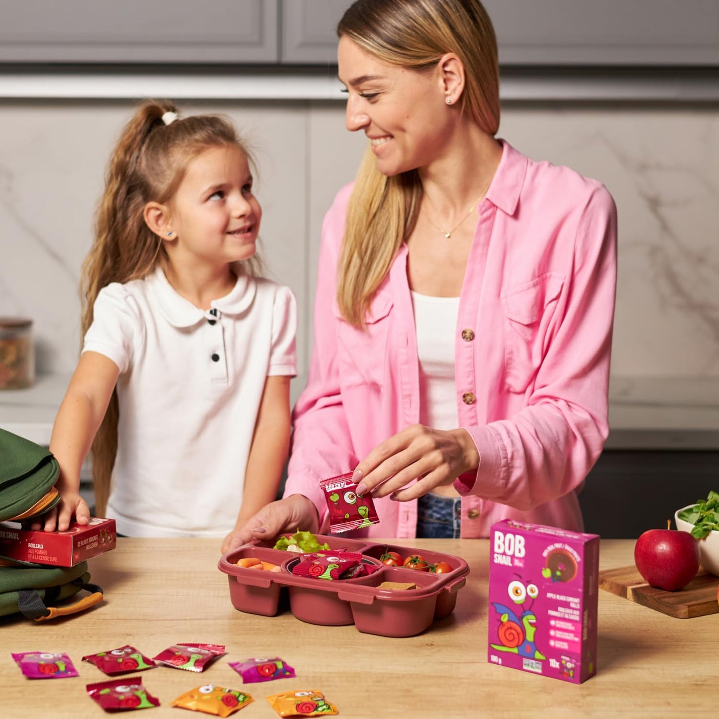 Bob Snail Healthy Snacks Berry Mix Family Pack - Nut free fruit Rolls with Blueberry, Raspberry & Strawberry, Candy box Fruit Snacks, All Natural Healthy Snacks for kids, No Added Sugar sour Candy, 80 pcs Pack / 800 gram candy bulk (Blueberry, Raspberry &