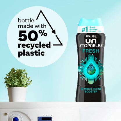 Downy Unstopables In-Wash Laundry Scent Booster Beads, Fresh, 680 gr