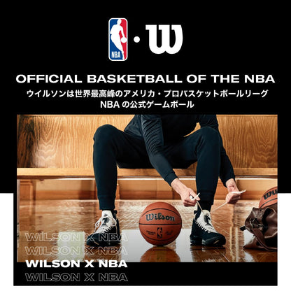WILSON Ballons de basketball intérieur/extérieur série NBA Forge