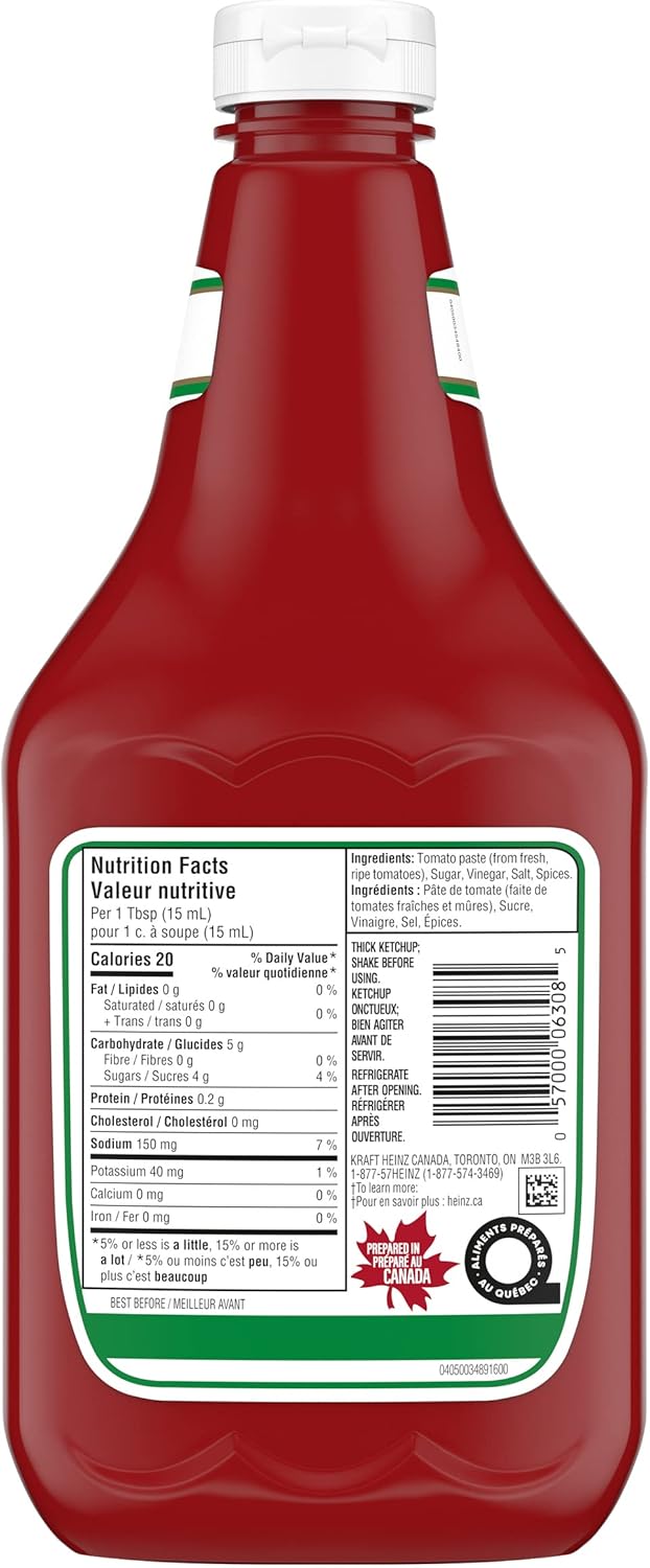 Heinz Tomato Ketchup, 1.5L
