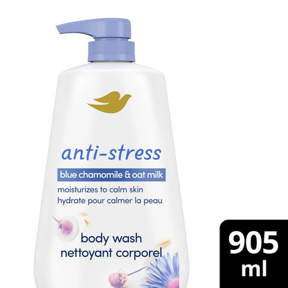 Dove Deep Moisture Body Wash with Pump, for nourishing the driest skin, 905ml (Pack of 2)