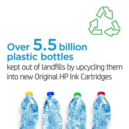 Original HP 65XL Black High-yield Ink Cartridge | Works with HP AMP 100 Series, HP DeskJet 2600, 3700 Series, HP ENVY 5000 Series | Eligible for Instant Ink | N9K04AN