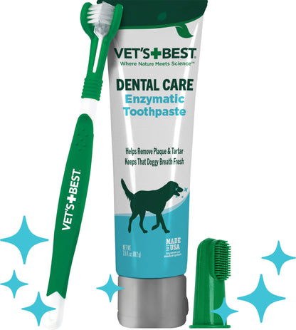 Vet's Best Dental Gel Dog Toothpaste, 3.5 oz