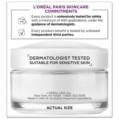 L’Oréal Paris Anti-Aging Face Cream 55+, Day & Night Skincare, Wrinkle Expert, With Calcium to Reduce the Look of Wrinkles, 50mL