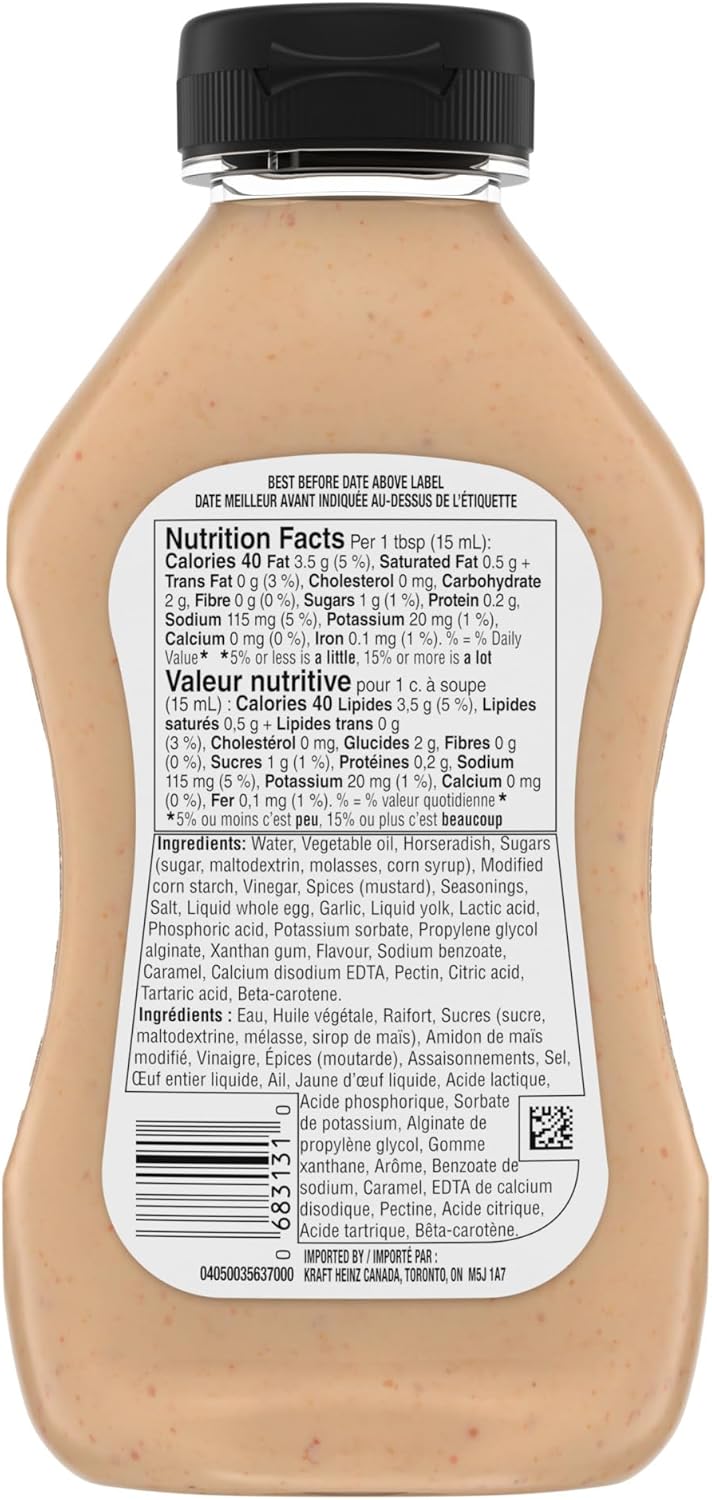 Heinz Burger Sauce, 355mL