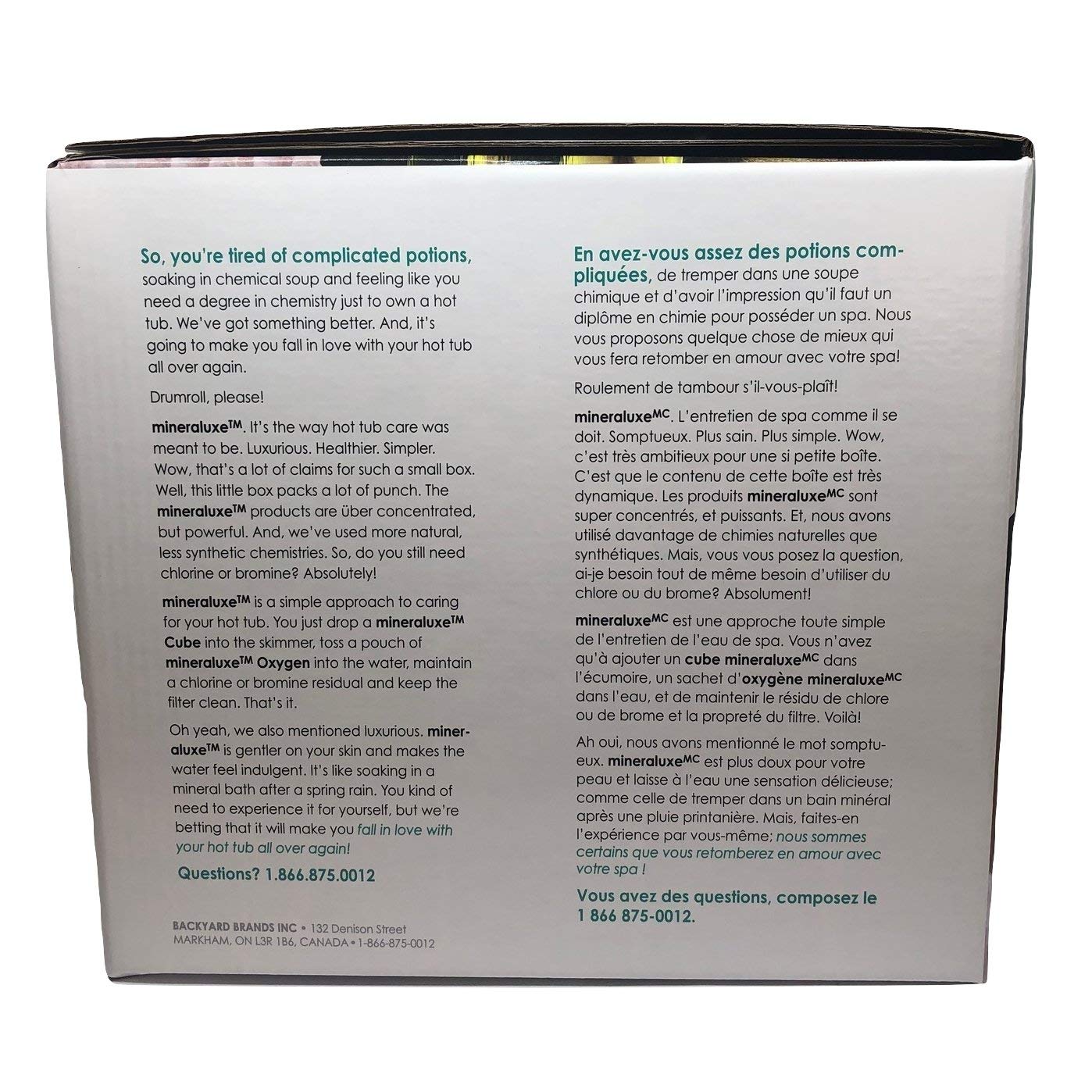 Dazzle Mineraluxe Weekly Spa and Hot Tub Care System with 1" Bromine Tablets 3 Month Kit (SKU DML00502)