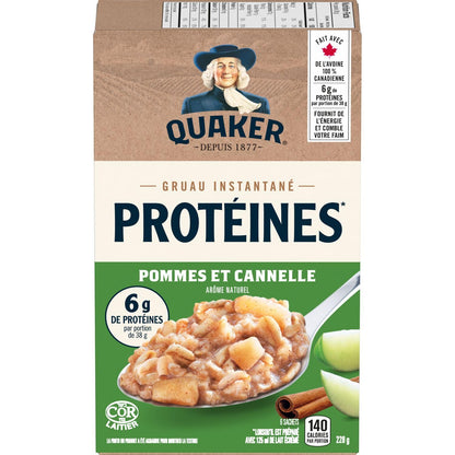 Quaker High Fibre Wild Berry Medley Instant Oatmeal, 8 Packets, 304g