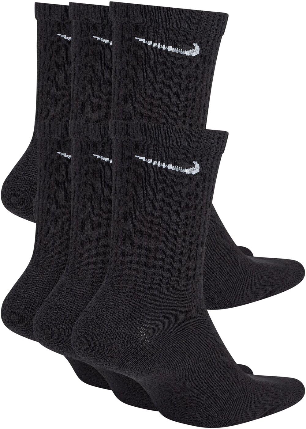 Nike unisex-adult Everyday Cushion Crew 6 Pair BandSocks