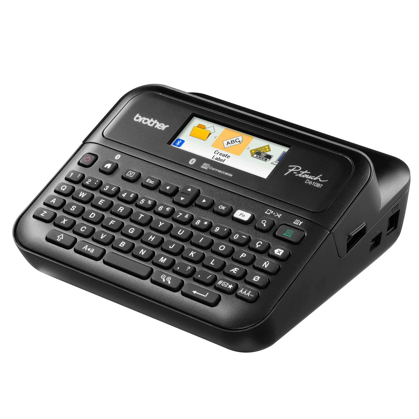 Brother P-Touch PT-D610BT Business Professional Connected Label Maker with Bluetooth® Connectivity