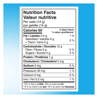 Quaker Crispy Minis White Cheddar Flavour Large Brown Rice Cakes, Multi-Pack, 140g (Pack of 12)
