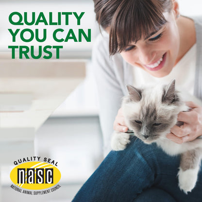 Vet’s Best Cat Hairball Relief Digestive Aid | Vet Formulated Hairball Support Remedy | Classic Chicken Flavor | 60 Chewable Tablets
