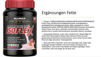 ALLMAX Isoflex Strawberry, 2 Pound