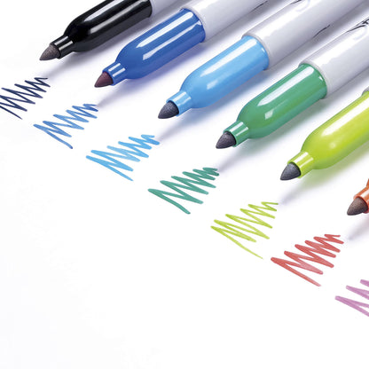 Sharpie Permanent Markers, Ultra Fine Point, Black, 2 Markers(37161)