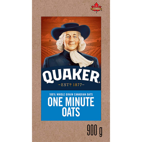Quaker One Minute Oats, 900 g